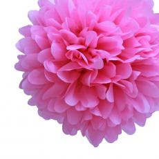 Tissue Pom Pom Pink