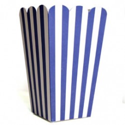 Treat Box Blue Stripe
