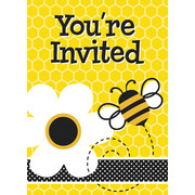 Busy Bee Invitations & Envelopes