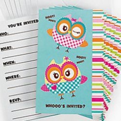 You're A Hoot Owl Invitations & Envelopes