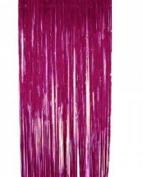 Metallic Curtain Pink