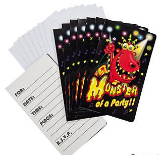 Monster Bash Invitations & Envelopes