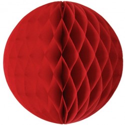 Tissue Honeycomb Red Ball