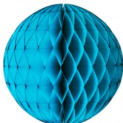 Tissue Honeycomb Blue Ball