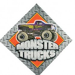 Monster Truck Napkins